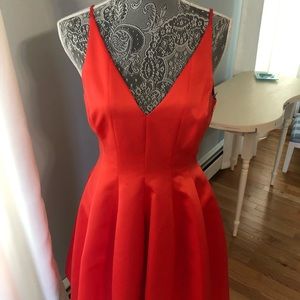 Satin Skater-style special occasion dress